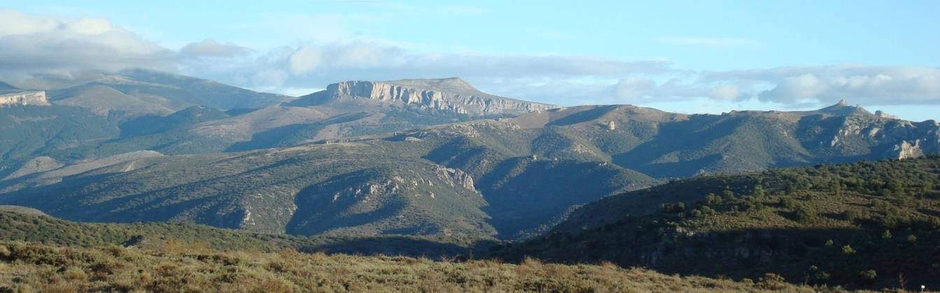 Views from the Moncayo Natural Park (Iberian Chains, Spain), which contains Cambrian outcrops with spectacular invertebrate fossils. We are planning to visit this area the second day of the field-trip..
