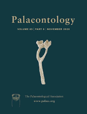 Palaeontology - Vol. 63 Part 6 - Cover Image