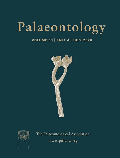 Palaeontology - Vol. 63 Part 4 - Cover Image