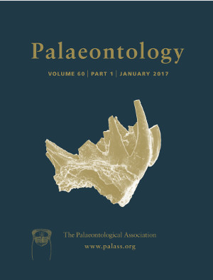 Palaeontology Cover Image - Volume 60 Part 1