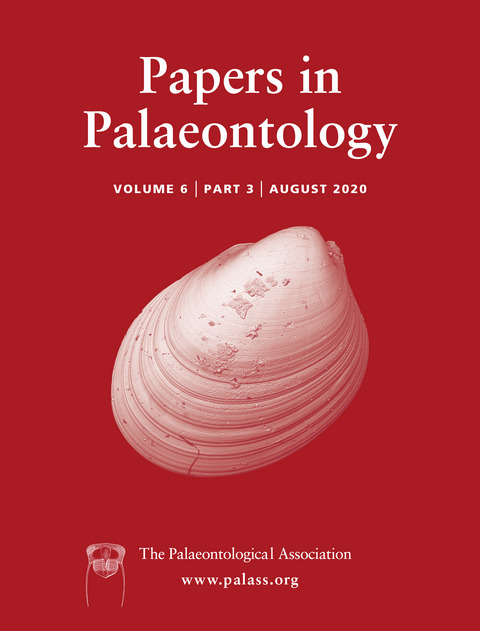 Papers in Palaeontology - Volume 6 Issue 2 - Cover