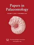 Papers in Palaeontology - Volume 5 Issue 4 - Cover