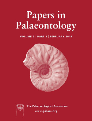Papers in Palaeontology - Volume 5 Issue 1 - Cover