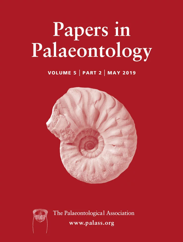 Papers in Palaeontology - Volume 5 Issue 2 - Cover
