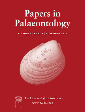 Papers in Palaeontology - Volume 6 Issue 4 - Cover